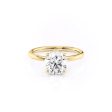 The Alex Set With A 1 Carat Round Lab Diamond Cheap