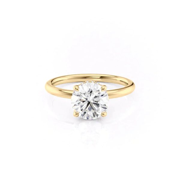 The Alex Set With A 1 Carat Round Lab Diamond Cheap