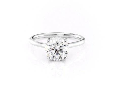 The Ellie Set With A 2.5 Carat Round Lab Diamond Online