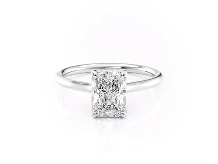 The Ellie Set With A 3 Carat Radiant Lab Diamond Online