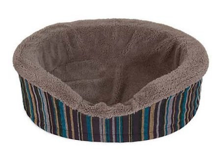 Aspen Pet Antimicrobial Deluxe Oval Foam Lounger Bed 45cm Cheap