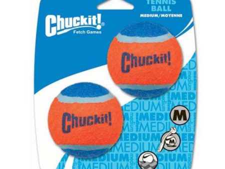 Chuckit! 2 Pack Medium Tennis Ball Online Hot Sale