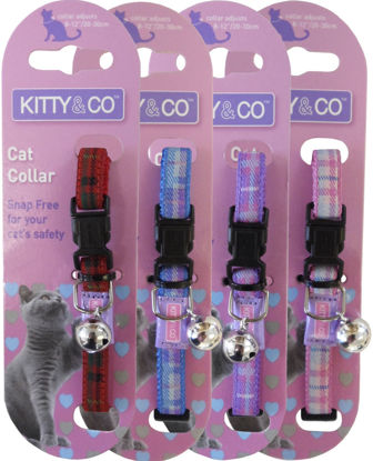 Kitty & Co Tartan Cat Collar For Sale