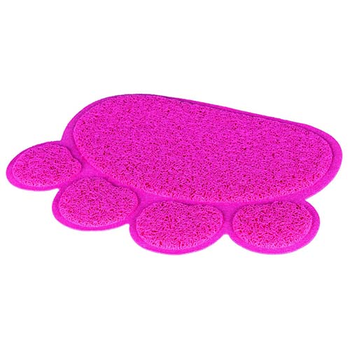 Trixie Pink Paw Litter Mat For Cheap