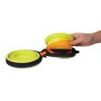 Petmate Silicone 1.5 cup Travel Bowl Duo Online