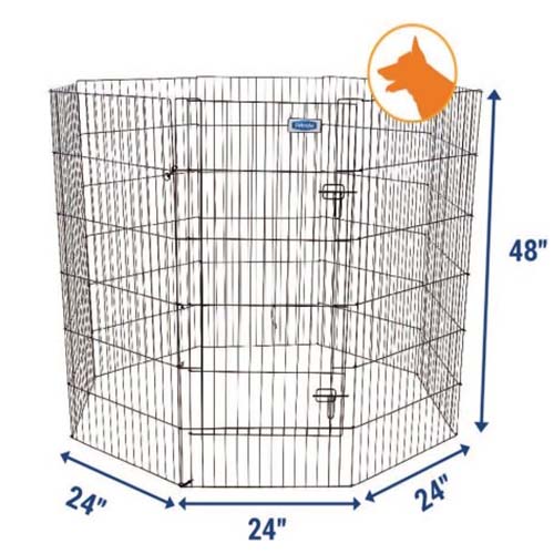 Petmate Exercise Pen 120x60cm 8 panels Cheap