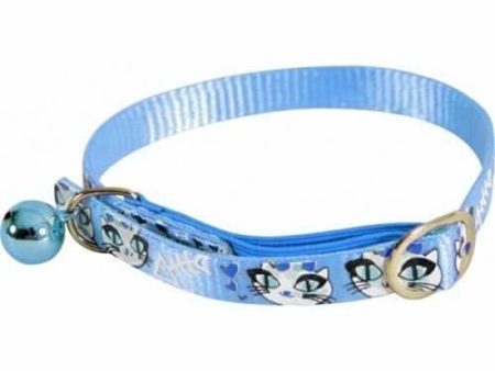 Zolux Ladycat Blue Cat Collar with Bell Discount