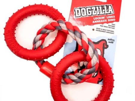 Dogzilla Lockin Links Dog Toy Cheap