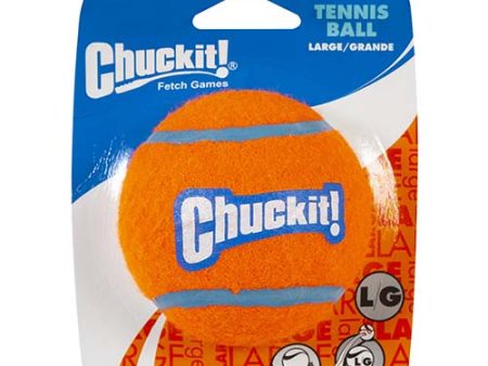 Chuckit! Tennis Ball Large 1pk For Discount