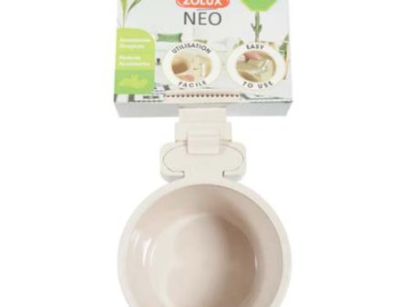 Zolux Door Fitting Beige Water Bowl 300ml For Discount