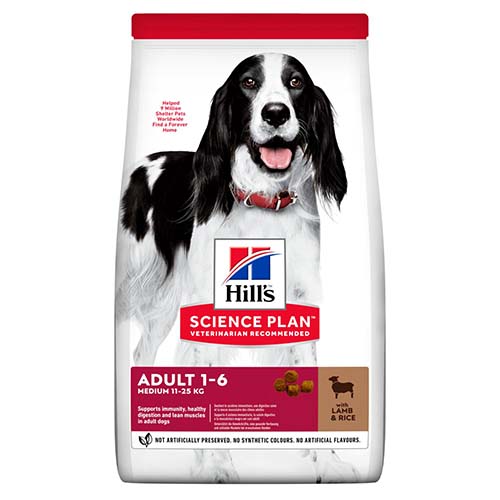 Hill s Science Plan Medium Adult Dog Food with Lamb & Rice 14kg Sale