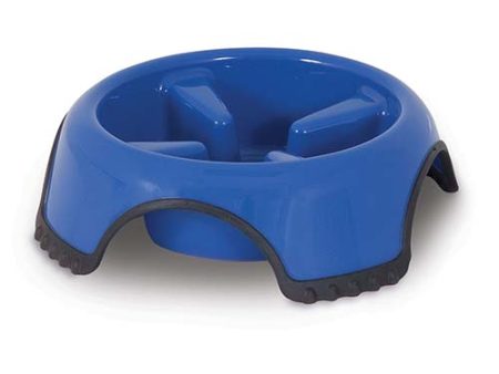 Petmate Giant Skid Stop Slow Feed Bowl For Discount