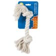 Booda 2 Knot Rope Tug White Colossal on Sale