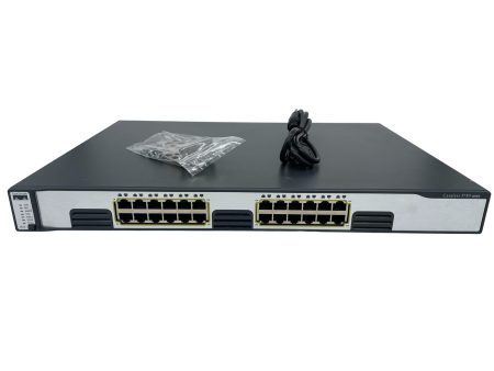 Cisco Catalyst WS-C3750G-24T-S 24 10 100 1000 Port Ethernet Switch (Refurbished) Hot on Sale