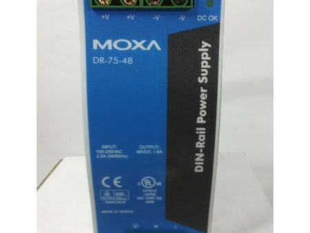 MOXA DR-75-48 240W 5A DIN-Rail 48 VDC Power Supply Universal 85-26 Fashion