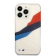 BMW Motorsport Collection PC TPU Hard Case Graphic Tricolor For iPhone 13 Pro Max (6.7 ) - Transparent For Sale