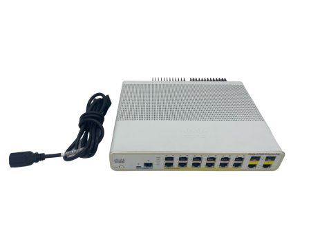 Cisco WS-C2960C-12PC-L 12 Port PoE Switch (Refurbished) Fashion