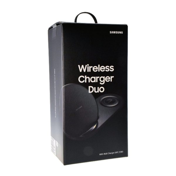 Samsung Wireless Charger DUO, Stand & Pad (Black) Sale