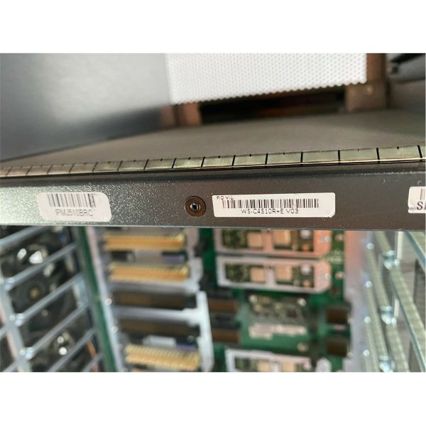 Cisco Catalyst 4500E Chassis WS-C4510R+E 10-Slot,fan, no p s (Dent-Working) (Scratch and Dent) Online Hot Sale