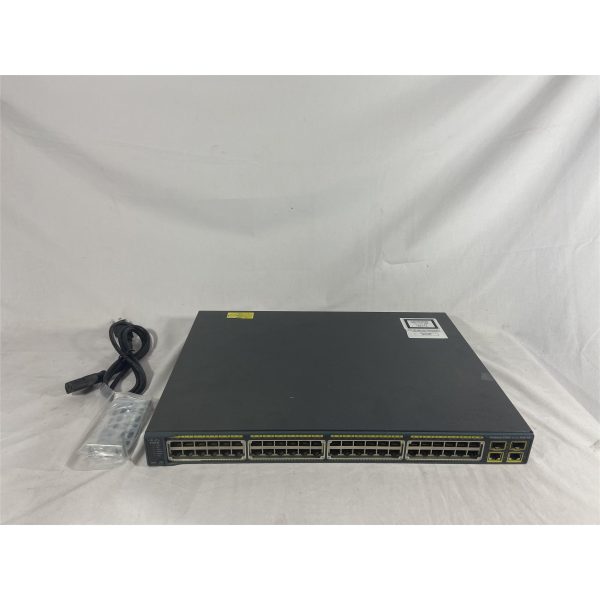 Cisco Catalyst WS-C2960-48PST-L 48-Port 10 100 Switch (Refurbished) on Sale