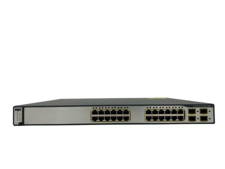 Cisco Catalyst WS-C3750G-24TS-S1U 24 Port Gigabit Ethernet Switch (Refurbished) Fashion