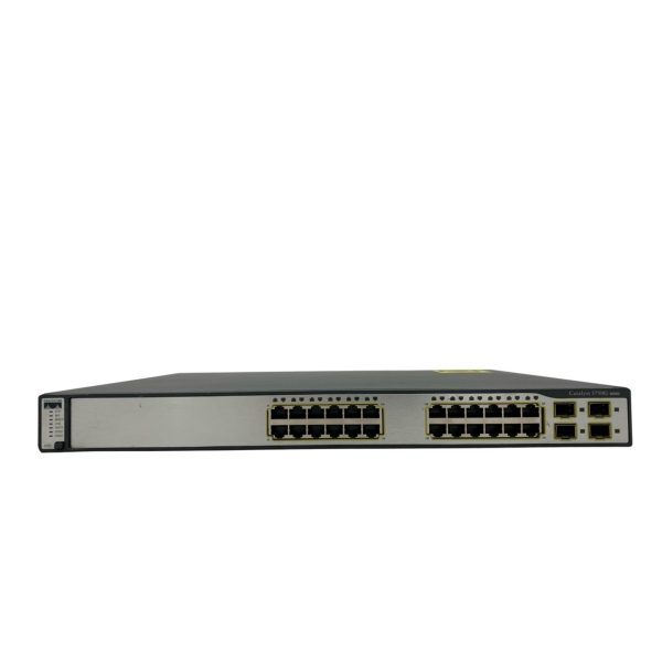 Cisco Catalyst WS-C3750G-24TS-S1U 24 Port Gigabit Ethernet Switch (Refurbished) Fashion