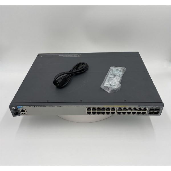 HP J9727A 24-Port 100Mbps RJ45 1U Specialty Switch, Grey (Refurbished) Online now