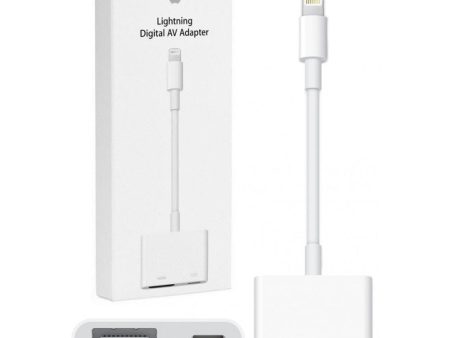 Apple Lightning to AV Adapter MD826 Online