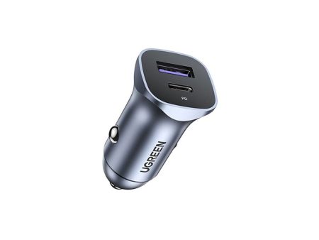 UGreen A+C Dual port Car charger PD30W+SCP22.5W-40858 Fashion