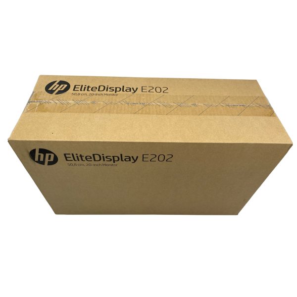 NEW HP EliteDisplay E202 20  inch Monitor- HDMI VGA USB Display Port Supply