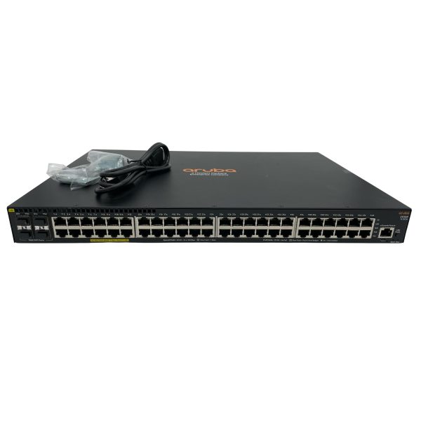 Aruba Networks JL262A 48-Port 100Mbps RJ45 1U Specialty Switch, Black (Refurbished) Online now