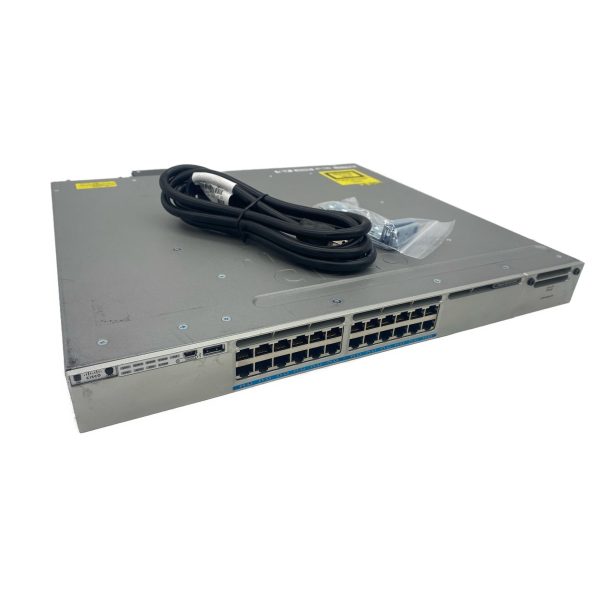 Cisco WS-C3850-24XU-L 24-Port 10-Gigabit UPoE Network Switch (Used - Good) Sale