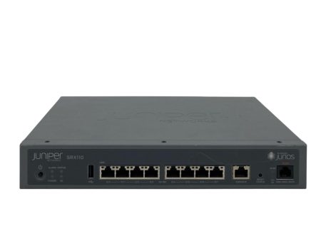 Juniper SRX110H2-VA 8-Port FE Gateway Firewall (Refurbished) on Sale