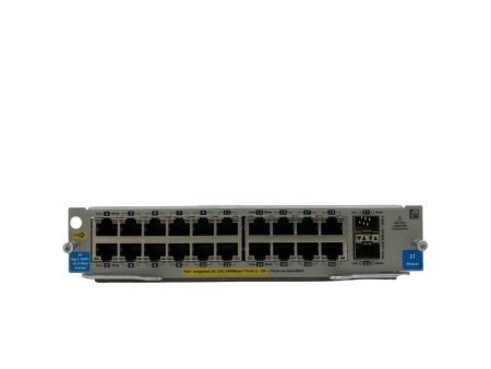 HP J9536A 20-port Gig-T PoE+ 2-port 10GbE SFP+ v2 zl Module (Certified Refurbished) Online Hot Sale