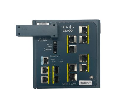 Cisco IE-3000-8TC 8-Port Ethernet 10 100 Network Switch (Used - Good) Online