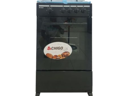 Chigo F5402-ILG-IB-BLK4 Burner Gas Stove 50x50 For Sale