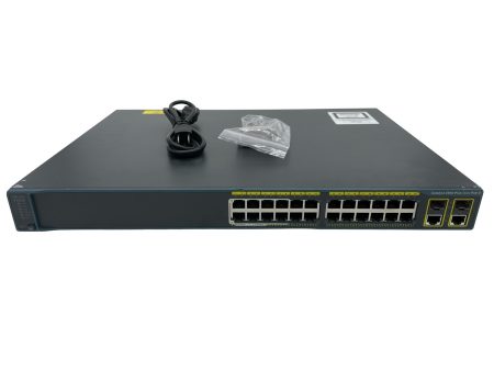 Cisco Catalyst WS-C2960+24LC-L 24 10 100 1000 Port PoE Switch (Refurbished) For Discount