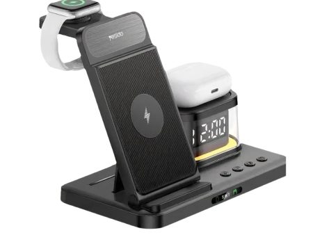 YESIDO DS22 5-in-1 Wireless Charging Station (Apple Watch Compatible) on Sale