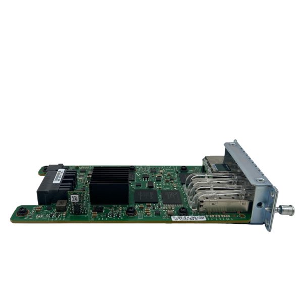 Cisco NIM-2GE-CU-SFP 2-port Gigabit Ethernet dual-mode GE SFP Module (Used - Good) For Cheap