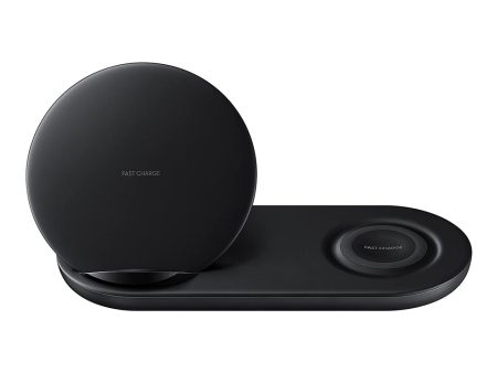 Samsung Wireless Charger DUO, Stand & Pad (Black) Sale