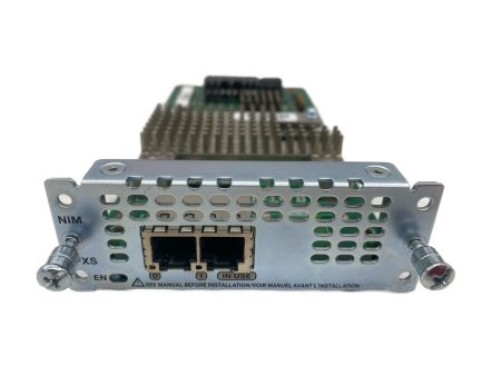 Cisco NIM-2FXS Analog Voice Network Interface Module for Cisco 4000 Series ISRs (Used - Good) Supply