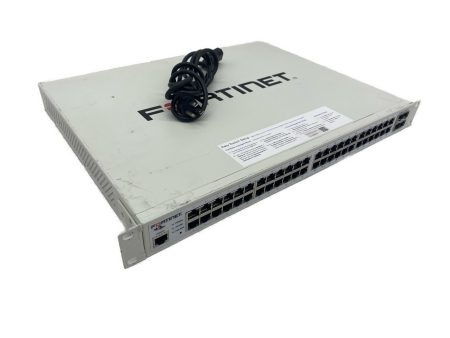 Fortinet FS-148E-POE | 48x Gigabit Ethernet PoE+ Ports | 4x SFP Port | Switch (Used - Good) Fashion