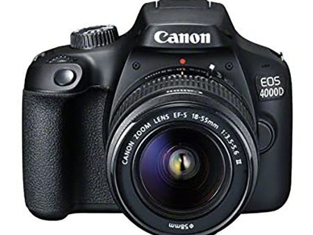 Canon EOS 4000D EF-S 18-55mm III Lens - Black For Cheap