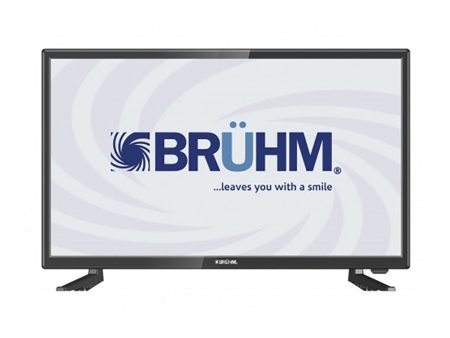 Bruhm 32  HD Satellite LED TV - Black Supply