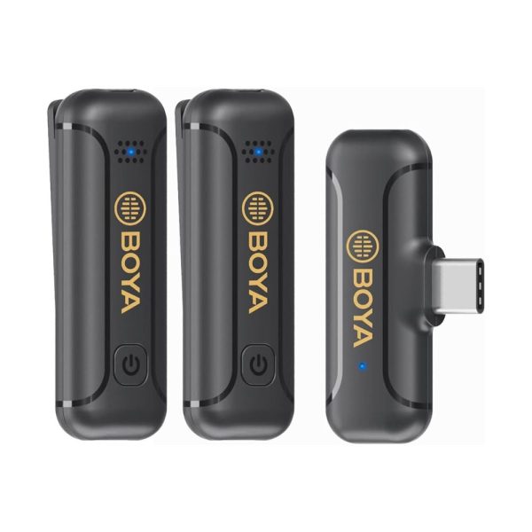 BOYA Wireless Microphone Double USB-C BYWM3T2-U2 Fashion