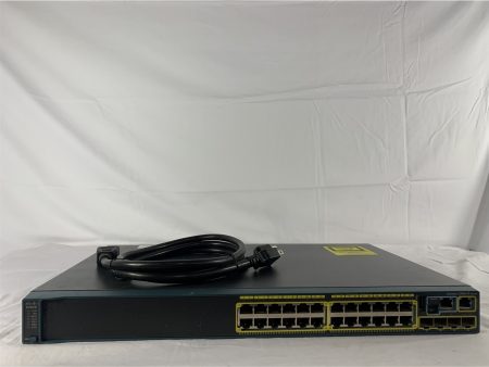 Cisco 2960S-24TS-L 24-Port 100Mbps RJ45 1U Switch, Black (Certified Refurbished) Hot on Sale