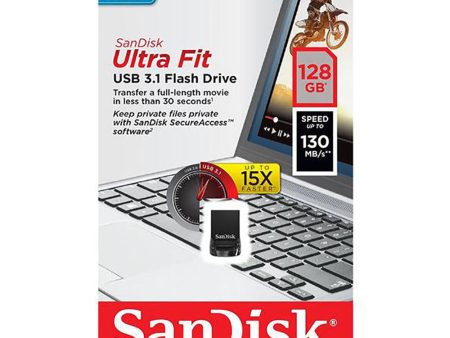 Sandisk Ultra Fit 3.1 Flashdrive 128GB For Cheap