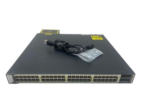 Cisco Catalyst WS-C3750E-48PD-EF Switch Factory Reset! (Refurbished) Online now