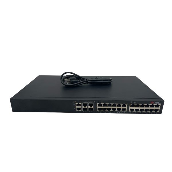 Brocade ICX6450-24P 24-Port Gigabit Ethernet PoE+ SFP Switch (Used - Good) For Sale