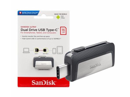 Sandisk Dual Drive USB Type-C 16GB Online Sale